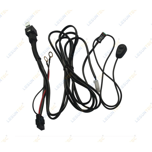 Modified Headlight Wire Harness For Automobile