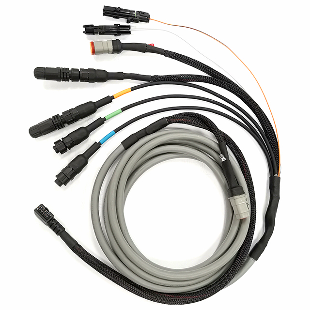 Power And Control Wire Harness For Electric UnManned Vehicle