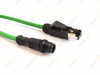 Straight Connector M12 To RJ45 Cable
