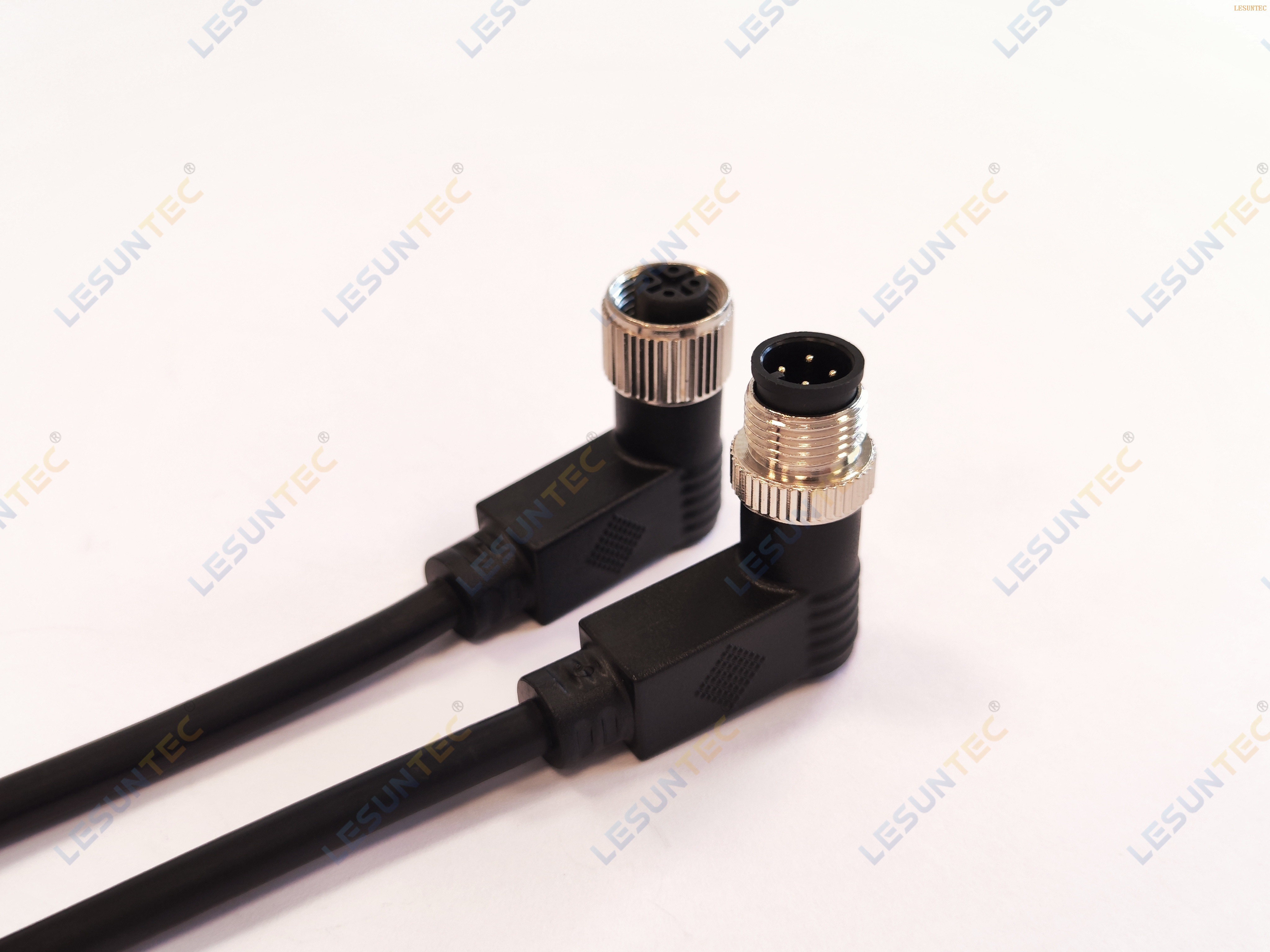 M5 M8 M12 IO-Link Elbow Connector Cable