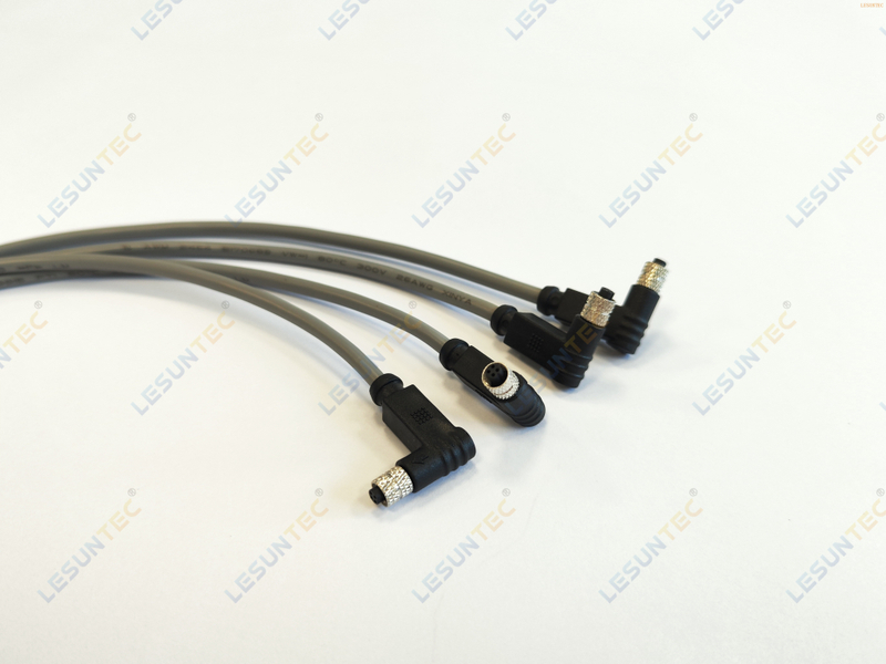 M5 M8 M12 IO-Link Elbow Connector Cable