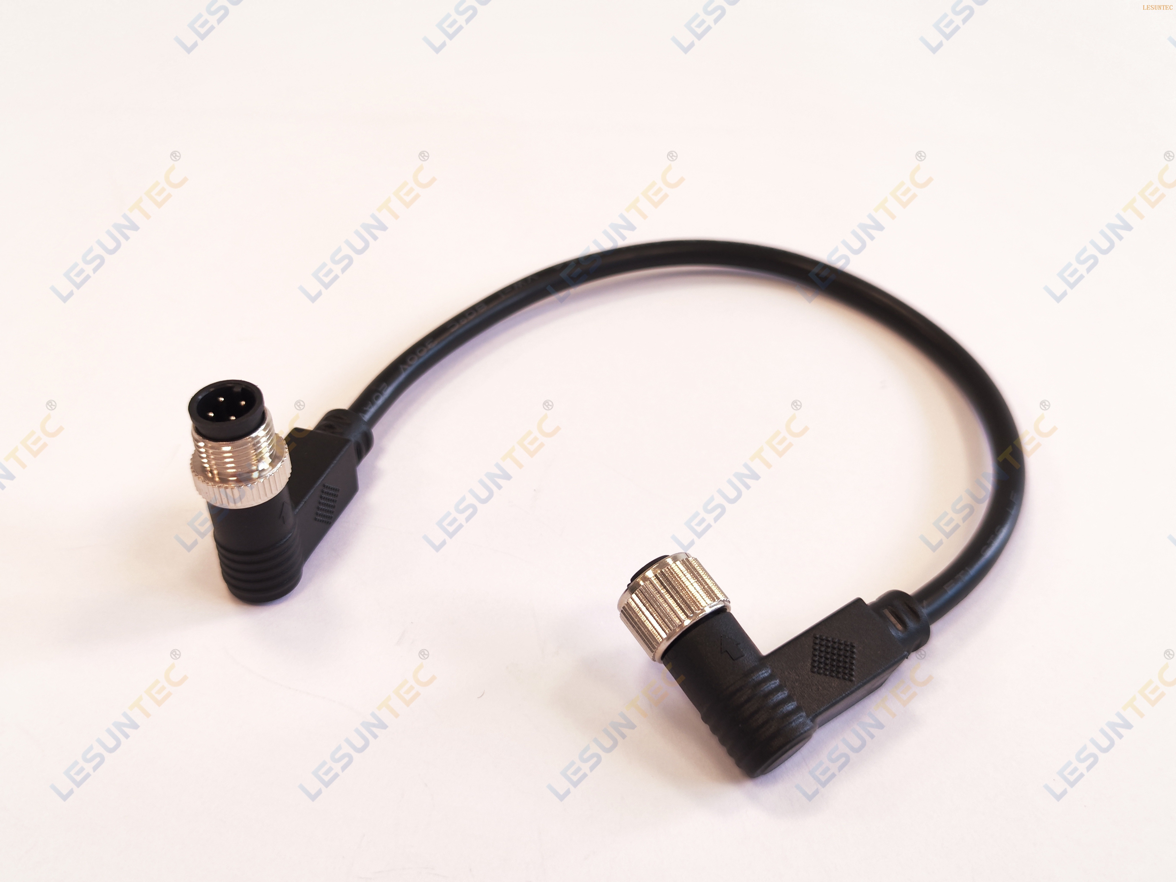M5 M8 M12 IO-Link Elbow Connector Cable