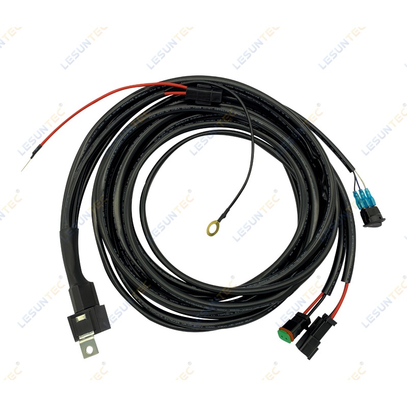 Modified Headlight Wire Harness For Automobile